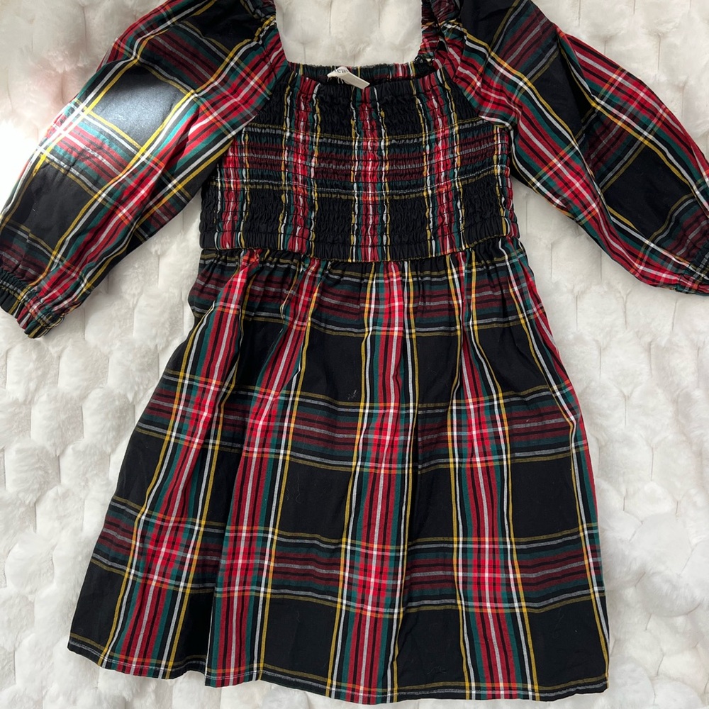 Plaid Kids Dress